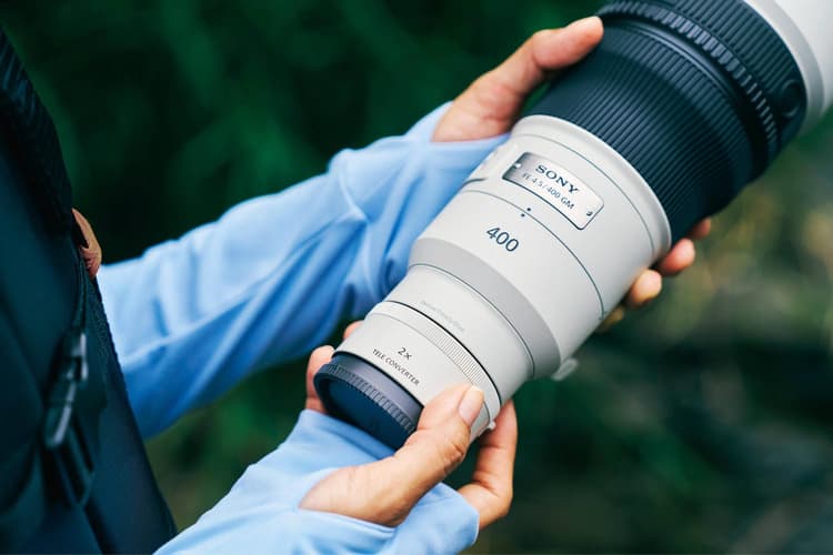 Sony FE 400 mm F4.5 GM OSS có thể mở rộng tiêu cự lên đến 800mm