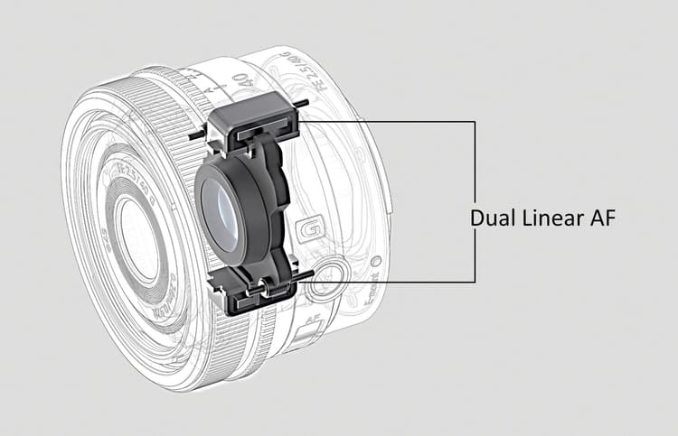 Sony FE 40mm f2.5 G - Lấy nét nhanh chóng chính xác