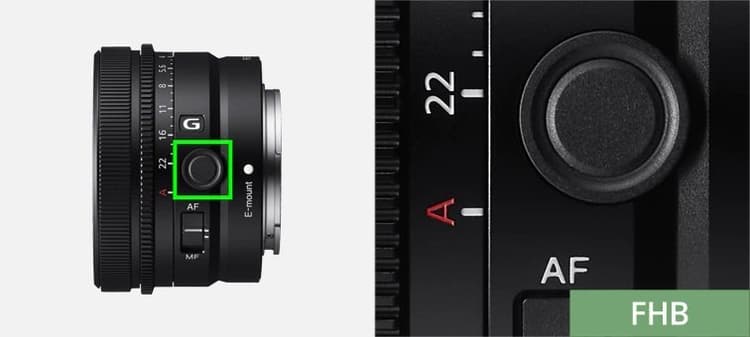 Sony FE 50mm f2.5 G - Nút Focus Hold có thể tùy chỉnh