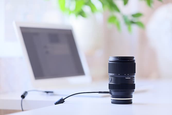 Tùy biến linh hoạt với phần mềm TAMRON Lens Utility™