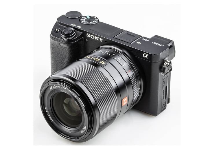 thiết kế ống kính Viltrox AF 33mm f14 STM ED IF For sony E