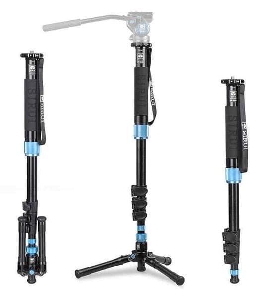Chân máy Monopod SIRUI EP-204S: Thiết kế nhỏ gọn, trọng lượng nhẹ