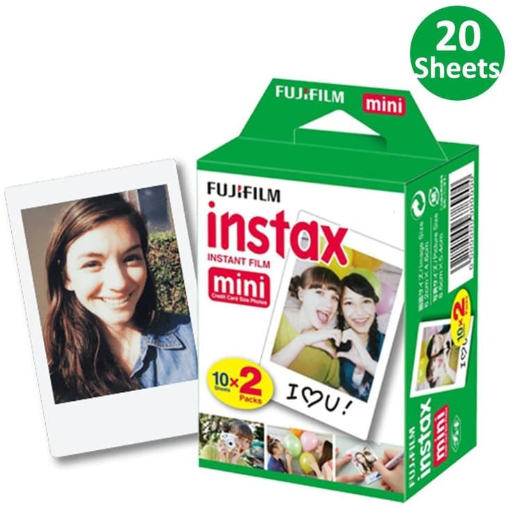 Film máy ảnh Fujifilm Instax Mini 20 tấm cho ảnh chụp lấy ngay