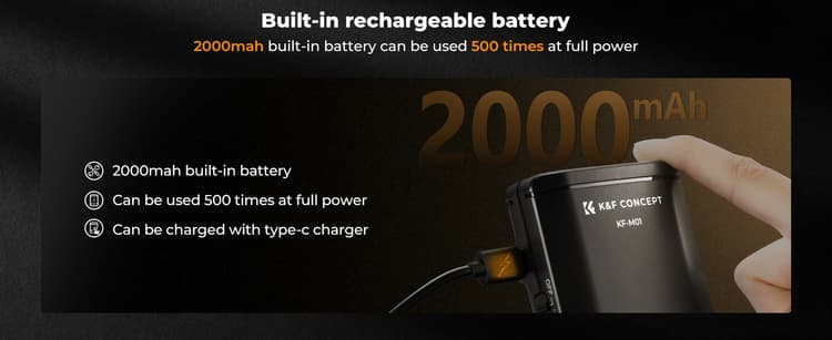 Dung lượng pin lớn 2000mAh
