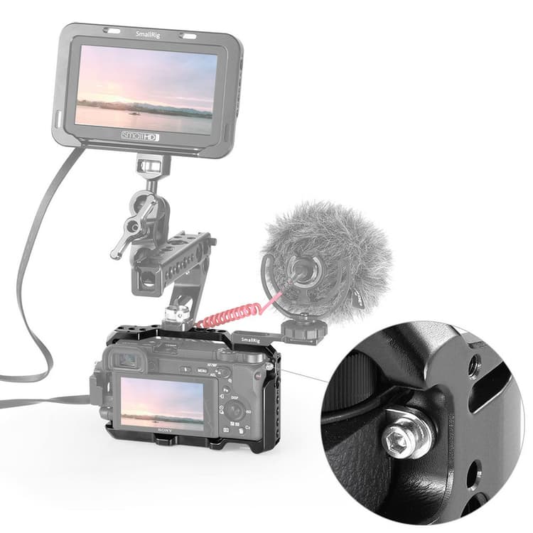 SmallRig Cage cho Sony A6100/A6300/A6400/A6500 – 2310 linh hoạt
