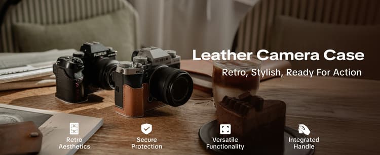 PGYTECH Leather Camera Case cho FUJIFILM X100 VI