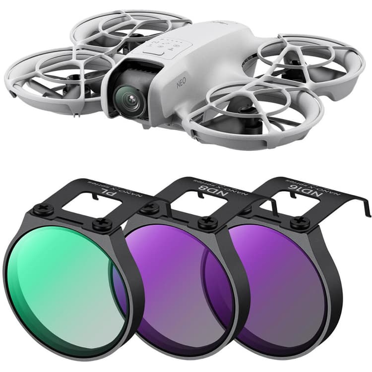 Kính lọc K&F Filter Set cho DJI Neo (CPL+ND8+ND16)