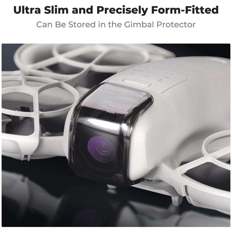 Bộ kính lọc CPL+ND8+ND16 cho DJI Neo của K&F có kích thước vừa vặn với đế máy ảnh và có cấu trúc bấm giúp việc lắp đặt và tháo rời dễ dàng