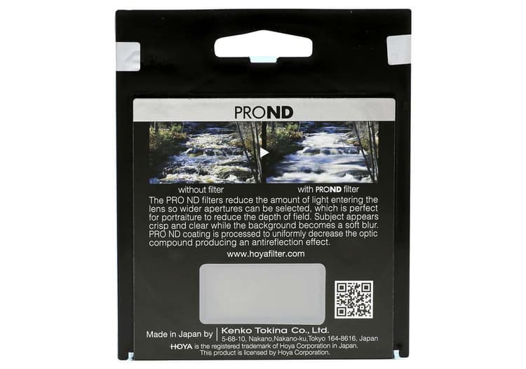 Kính lọc Hoya Pro ND 64 ứng dụng rộng rãi