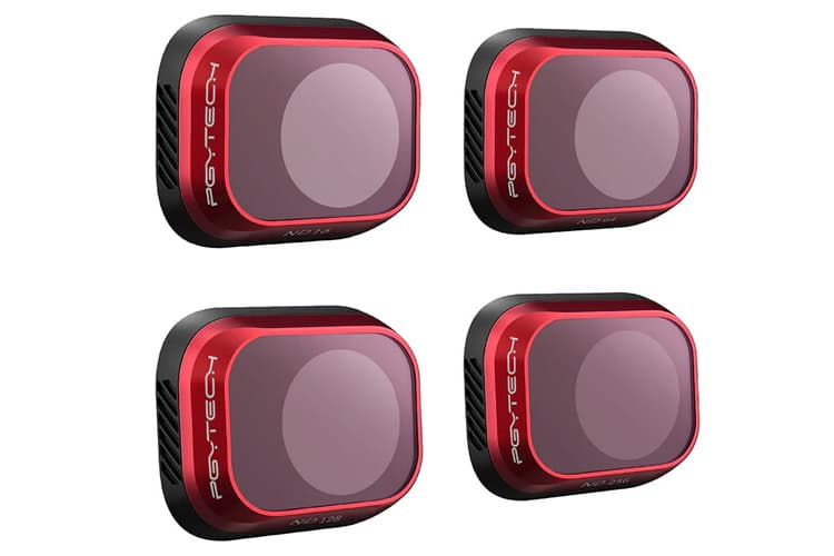 PGYTECH DJI Mini 3 ND Filter Set với phần khung nhôm CNC chắc chắn
