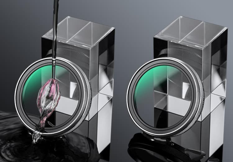 Khung CNC trên kính lọc K&F Concept