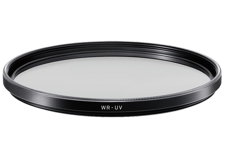 Sigma WR UV 55mm được làm từ chất liệu thủy tinh quang học với viền đen