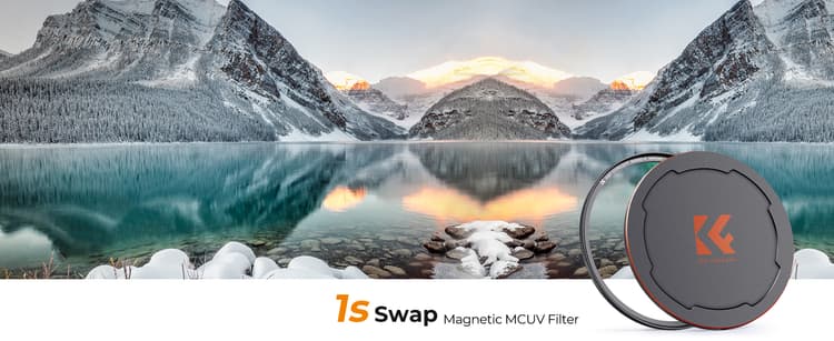K&F Magnetic Filter kit MCUV + Len Cap 77mm