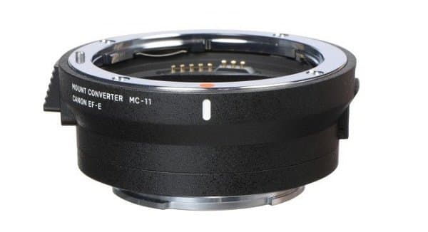 Ngàm chuyển Sigma MC-11 lấy nét nhanh, chính xác