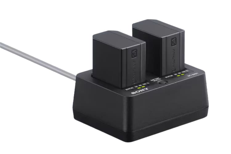 Pin sạc có thể sạc đồng thời hai pin NP-SA100