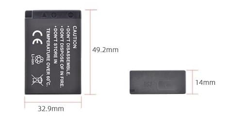 Pin Kingma LP-E17 có dung lượng 1040mAh