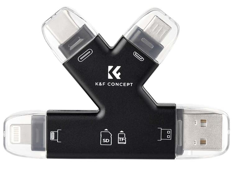 Thiết kế đầu đọc thẻ SD K&F Concept đa năng