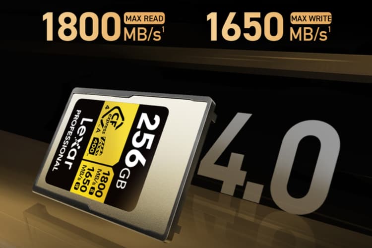 Tốc độ đọc tối đa 1800 MB/s, ghi tối đa 1650 MB/s