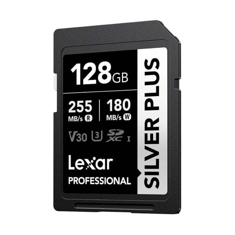 Lexar SDXC 128GB Silver Plus có hiệu suất mạnh mẽ