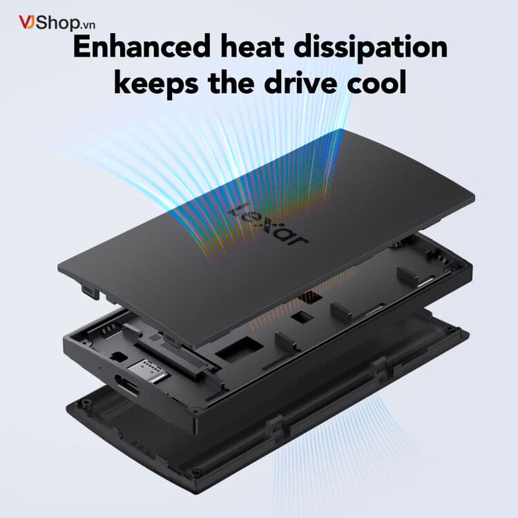 Trang bị hai lớp graphite tản nhiệt tích hợp