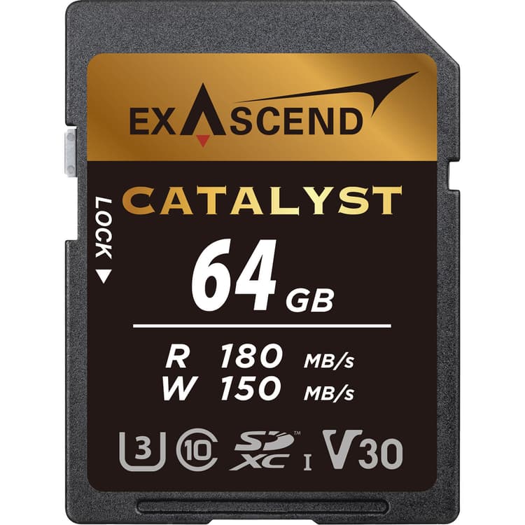 Thẻ Nhớ SD V30 Catalyst Exascend 64gb