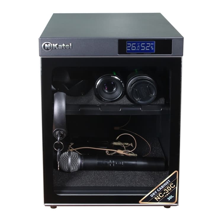 Tủ chống Nikatei NC-30C 30L: Công nghệ hút ẩm tiên tiến