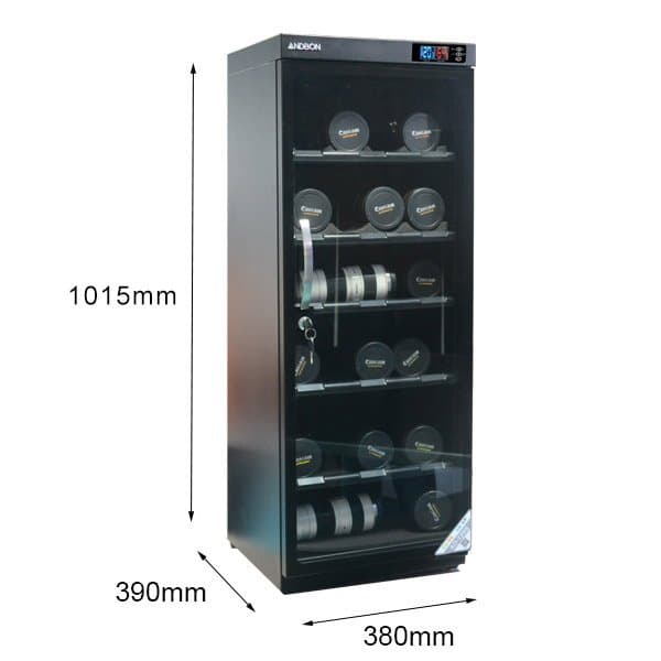 Tủ chống ẩm ANDBON-AD 120S có dung tích chứa lên tới 120L