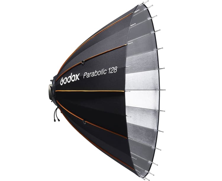 Hệ thống Godox Parabolic Light Focusing System P128 Kit