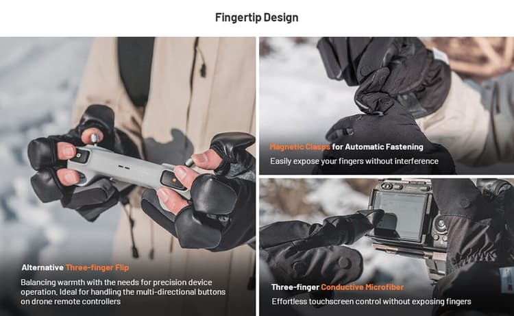 PGYtech Photography Gloves Professional