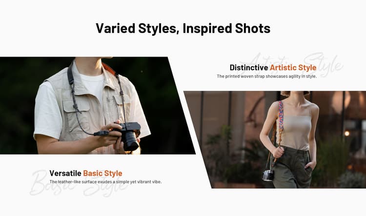 Dây đeo PGYTECH Camera Shoulder Strap Air: Thiết kế thoải mái, linh động