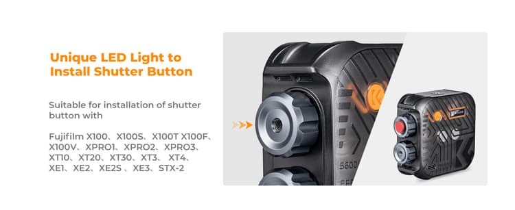 Thiết kế đặc biệt cho người dùng Fujifilm