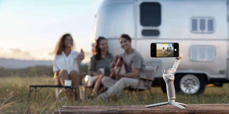hình ảnh thực tế của gimbal osmo mobile 4