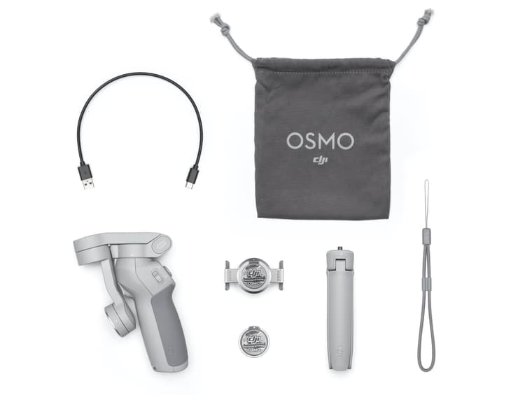 phụ kiện đầy đủ của osmo mobile 4