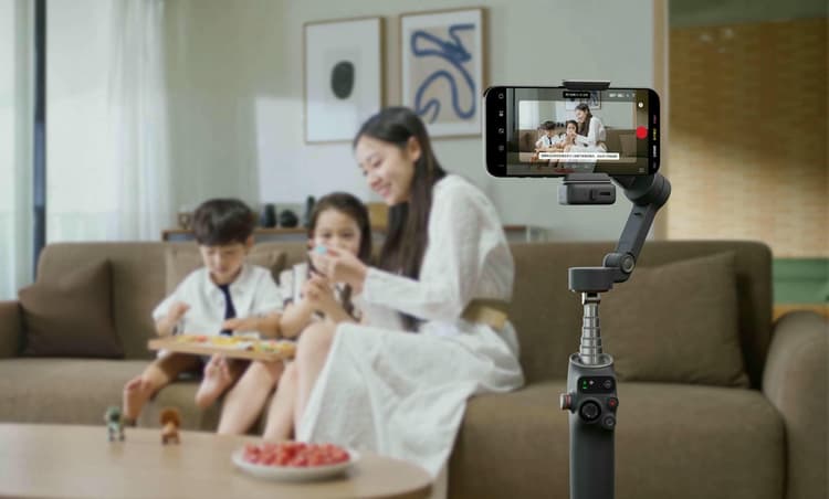 DJI OM 7 Series được thiết kế để phù hợp cho cả gia đình sử dụng với các chế độ Parents và Kids