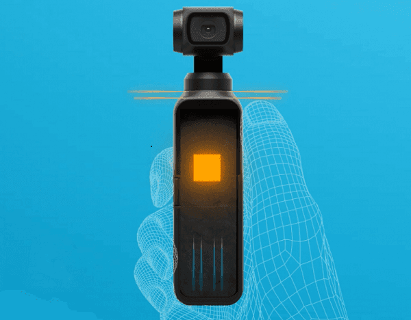 hệ thống làm mát trên DJI Osmo Pocket Gimbal