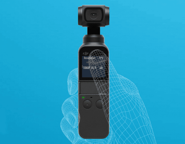 dễ dàng sử dụng với DJI Osmo Pocket Gimbal