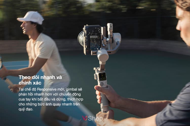 DJI RS4 Mini - Theo dõi nhanh chóng và mượt mà
