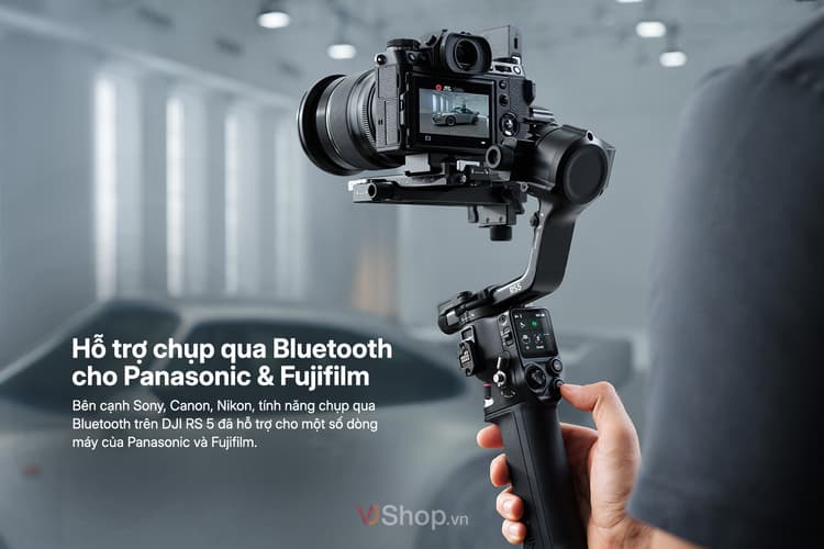 Bluetooth Shutter hỗ trợ Panasonic và Fujifilm