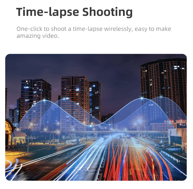 Chế độ quay timelapse trên gimbal