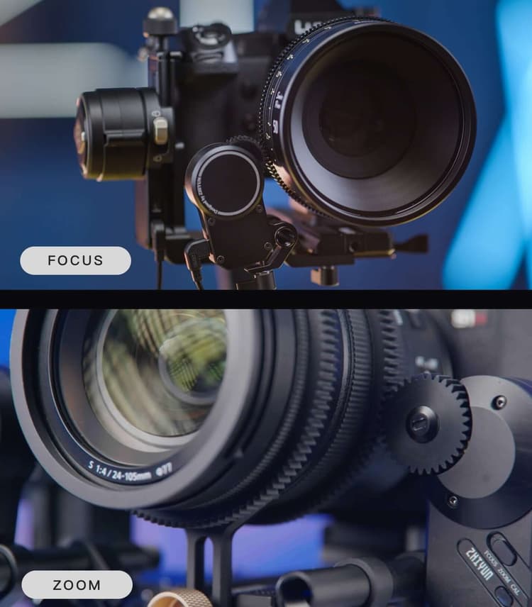 Zhiyun Crane 2S - Lấy nét cơ