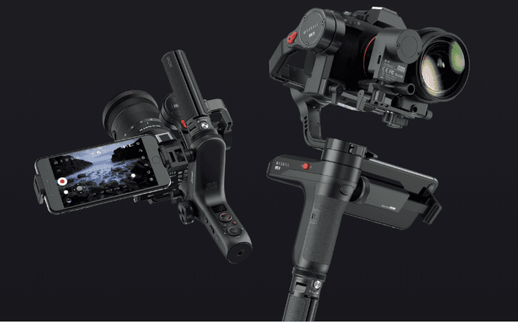 zhiyun weebill lab với động cơ mạnh mẽ
