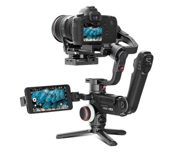 Crane 3 LAB lấy nét và zoom đồng thời