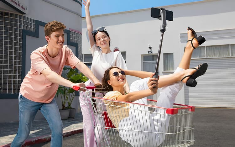 Zhiyun Smooth X thời lượng pin lâu hơn