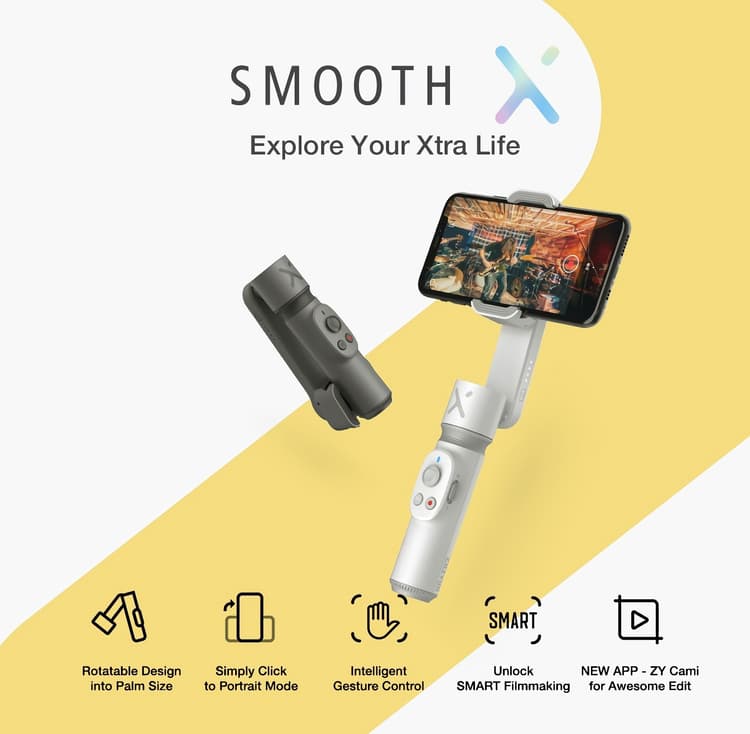 Zhiyun Smooth X tay cầm chống rung cho điện thoại