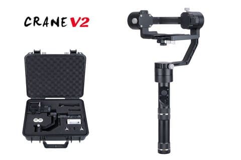 Zhiyun Crane V2 - tay cầm chống rung và hộp phụ kiện