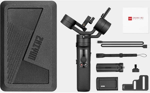 Gimbal Zhiyun Crane M2 chống rung cho máy ảnh
