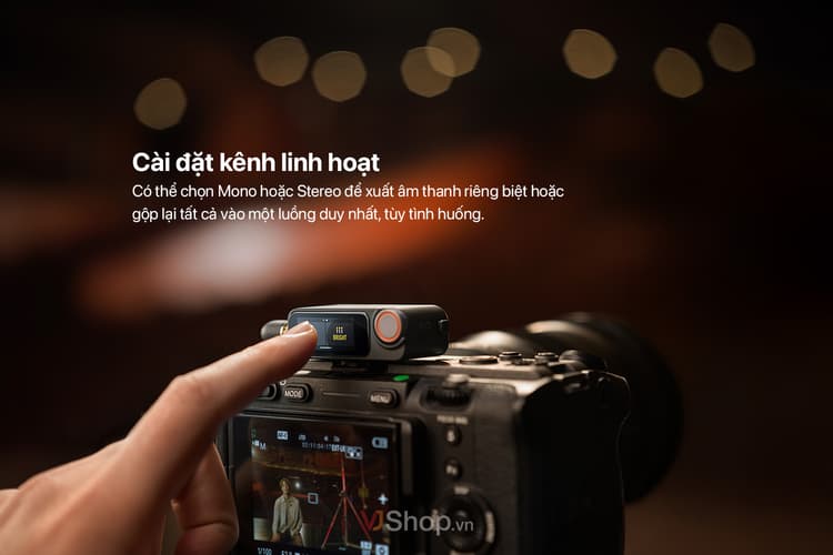 DJI Mic 3 hỗ trợ xuất file linh hoạt