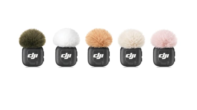 DJI Mic 3 Multi-Color Windscreens