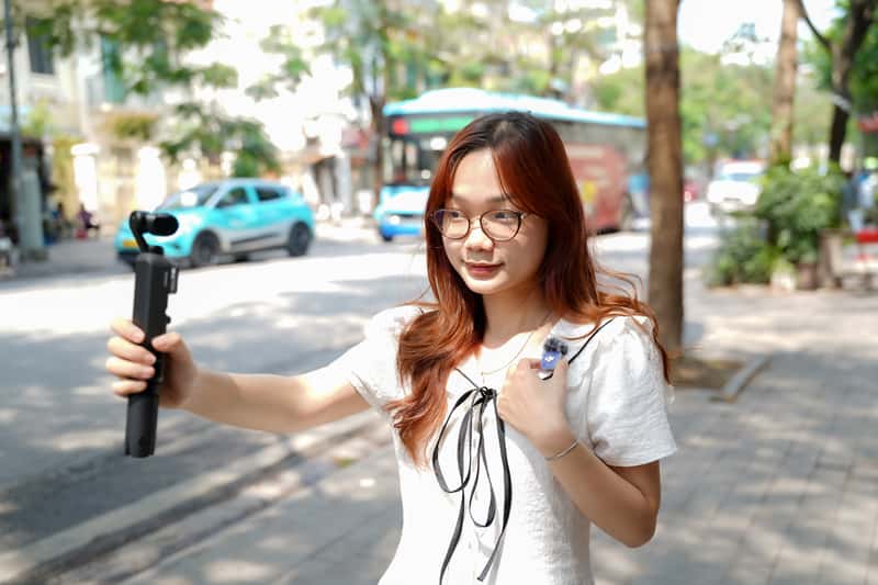 DJI Mic Mini 2 cũng hoạt động liền mạch với hệ sinh thái DJI OsmoAudio