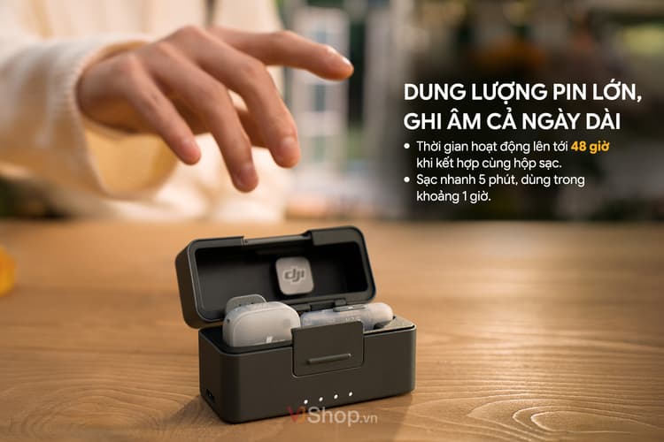 Thời lượng 48 giờ, tối ưu cho workflow dài hơi